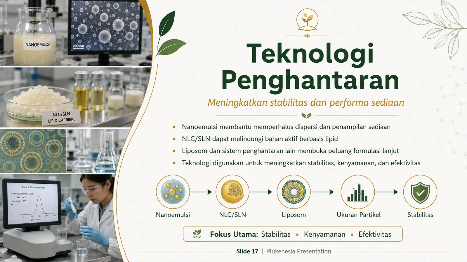 Slide 17: Teknologi Penghantaran