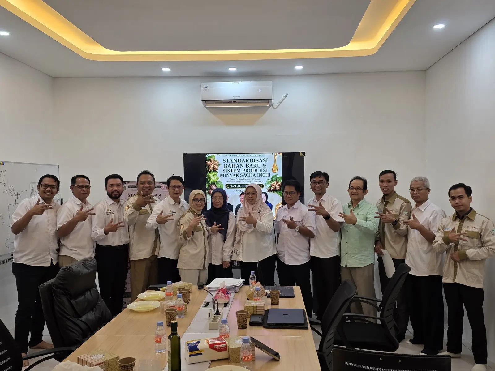 Standardisasi minyak sacha inchi